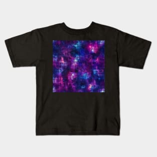 Endless Universe - Infinite Space Seamless Pattern Kids T-Shirt